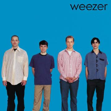 Album cover for Blue by Weezer