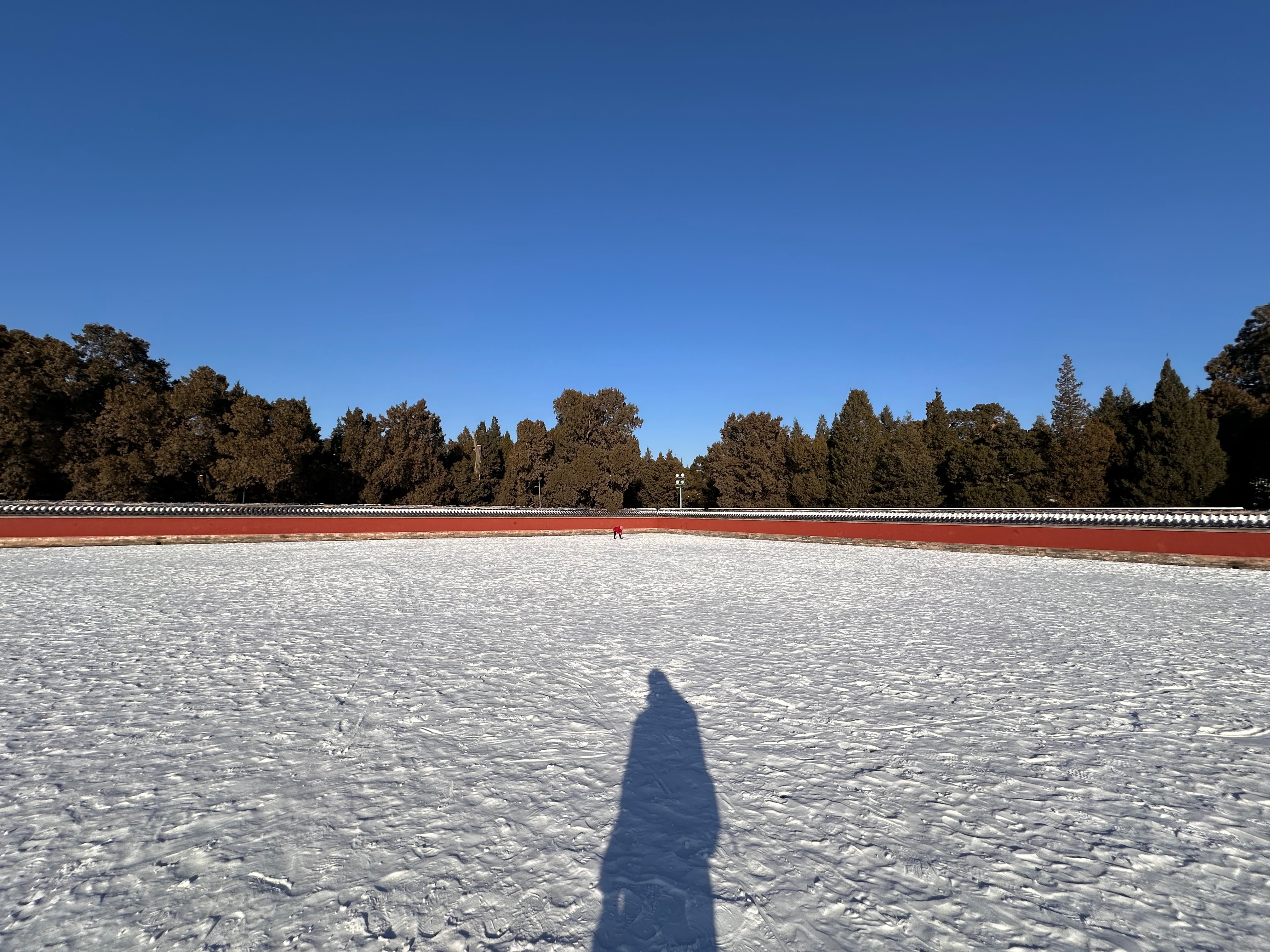 Looking away from the Circular Mound and it felt like you had the place to yourself.